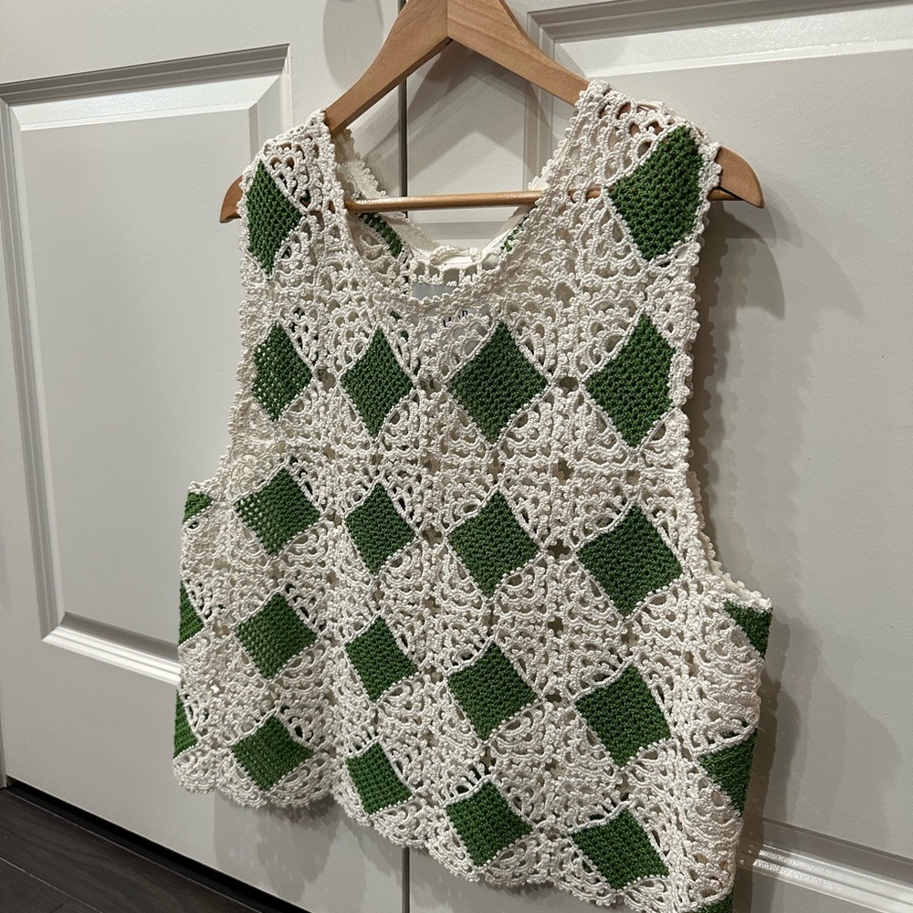 Bode Crochet Tank top